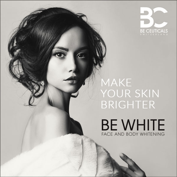 Be Ceuticals skincare line be white