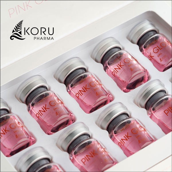 koru pharma mesoheal pink glow