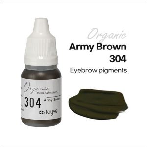 Organic Stayve pigment - Army Brown