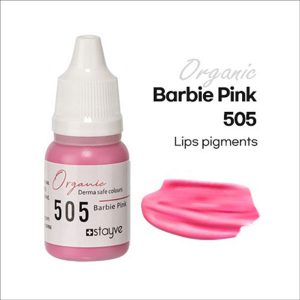 Organic Stayve Barbie Pink pigment for SPMU treatment - lips pigments