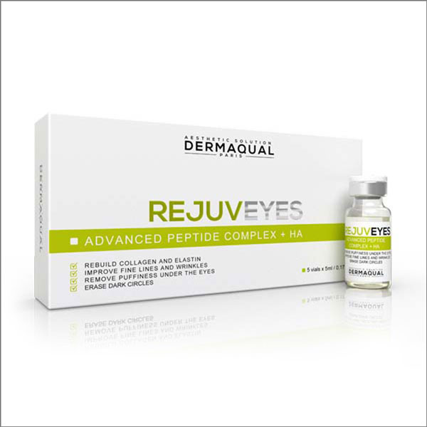 Dermaqual REJUVEYES advanced peptide complex + HA for mesotherapy