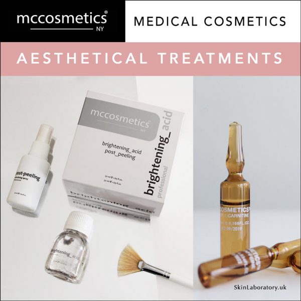 Mccosmetics for professional and homecare
